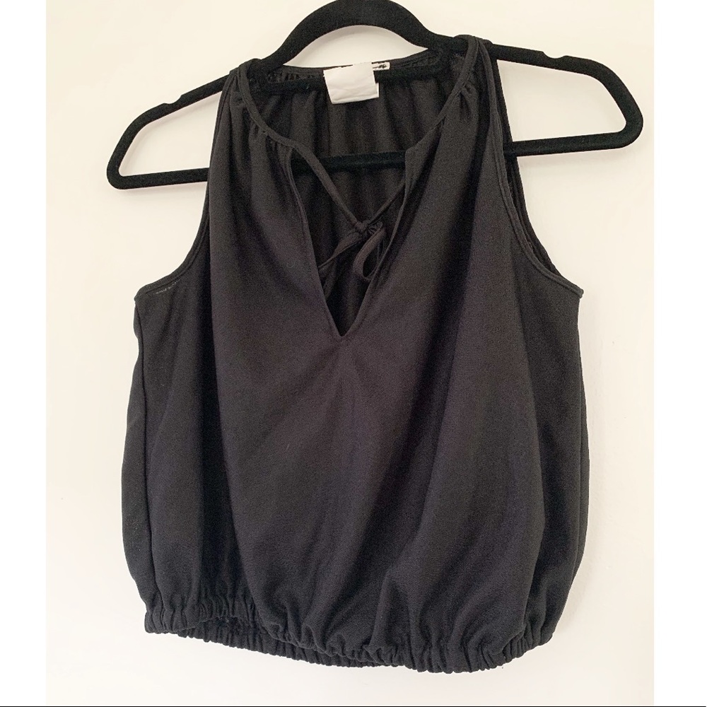 Vintage 70s halter neck crop top by Junior Flair